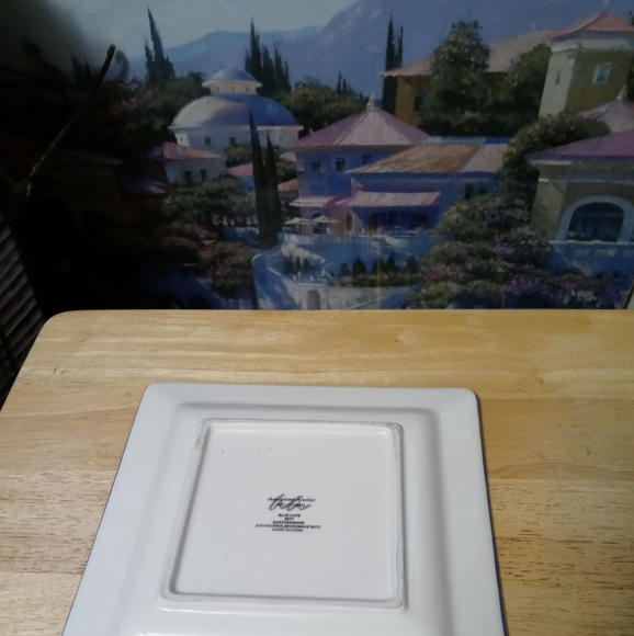 🏆🍱 5 AMERICAN ATELIER VINTAGE 🍱 SIZE 9"×9",SALAD/DESERT PLATES - Picture 2 of 9